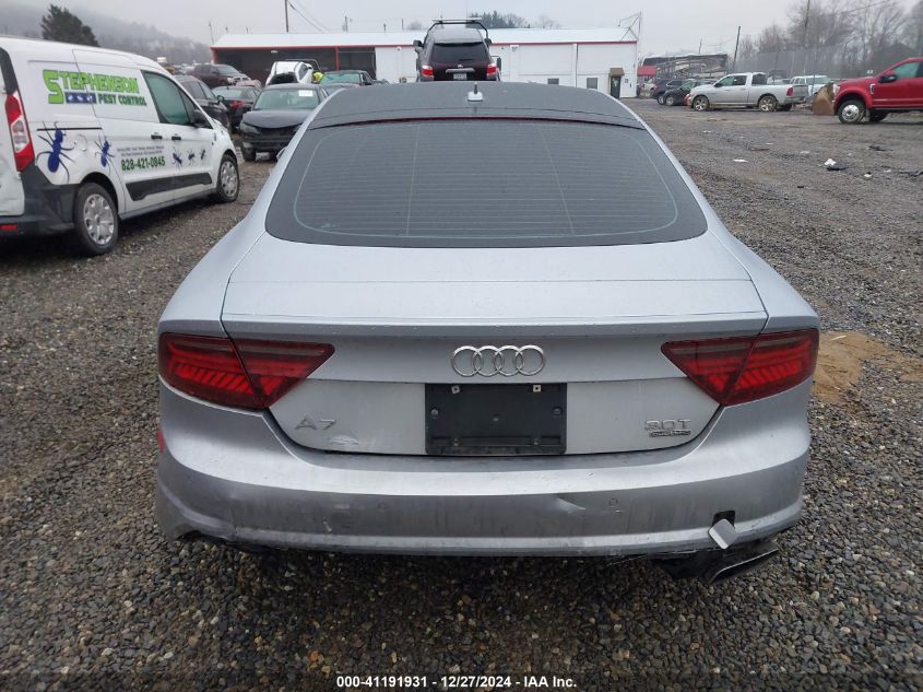 2016 Audi A7 3.0T Premium Plus VIN: WAU2GAFC5GN072950 Lot: 41191931