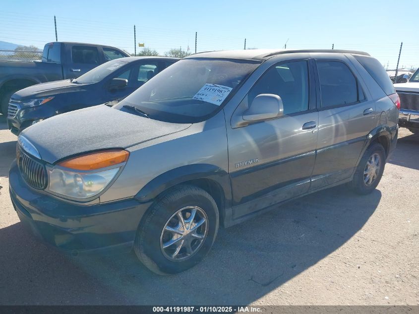 2002 Buick Rendezvous Cxl VIN: 3G5DB03E42S550663 Lot: 41191987