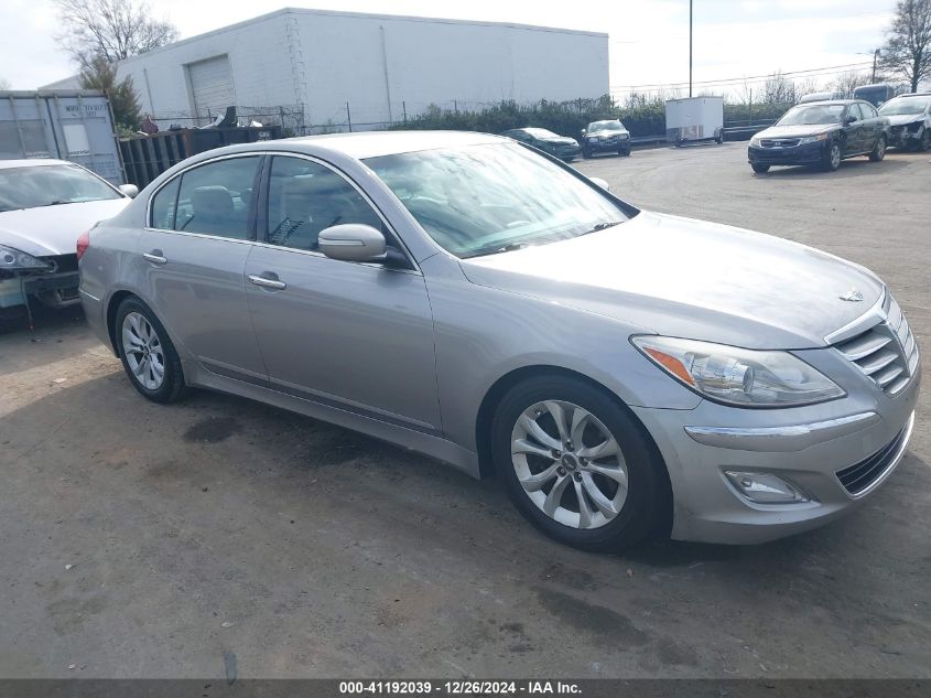 2013 Hyundai Genesis 3.8 VIN: KMHGC4DD0DU243957 Lot: 41192039