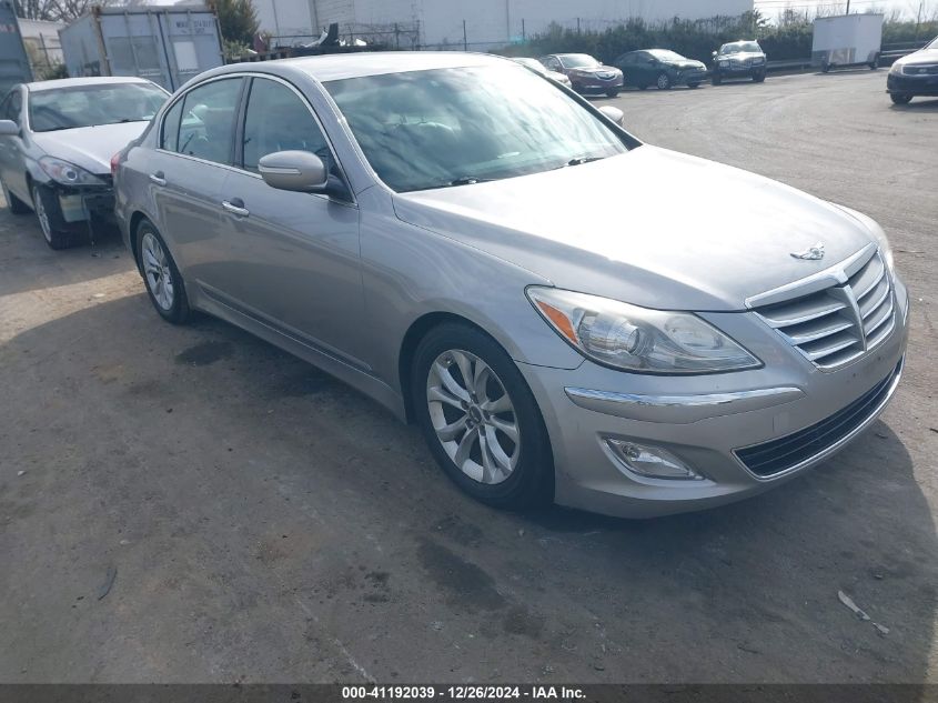 2013 Hyundai Genesis 3.8 VIN: KMHGC4DD0DU243957 Lot: 41192039