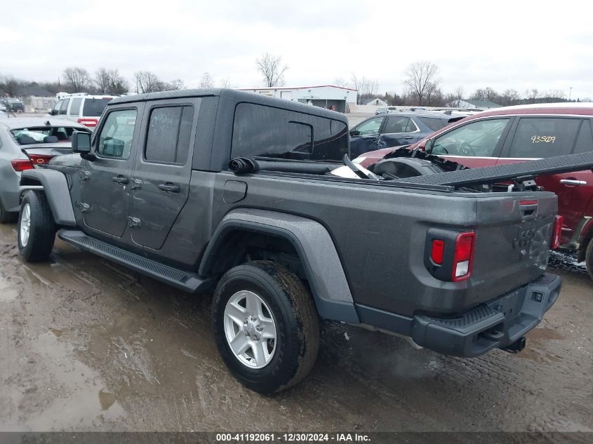 2022 Jeep Gladiator Sport S 4X4 VIN: 1C6HJTAG7NL156921 Lot: 41192061