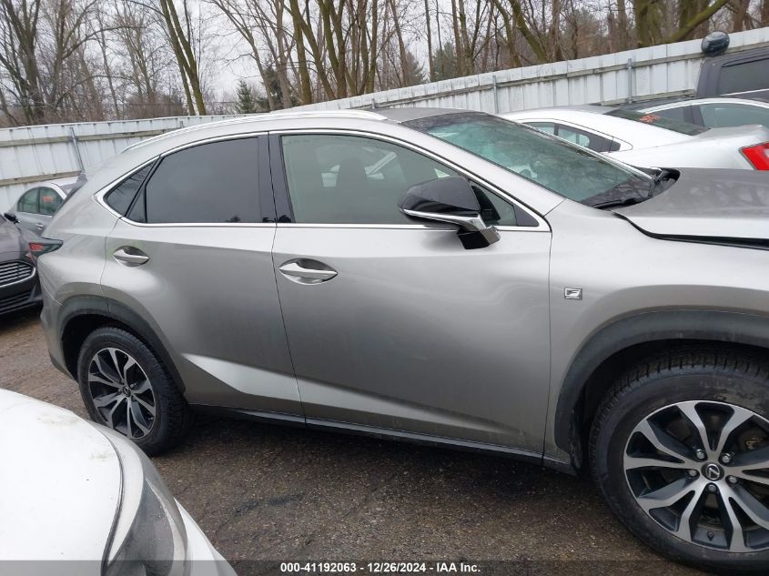 2016 Lexus Nx 200T F Sport VIN: JTJBARBZ3G2061215 Lot: 41192063