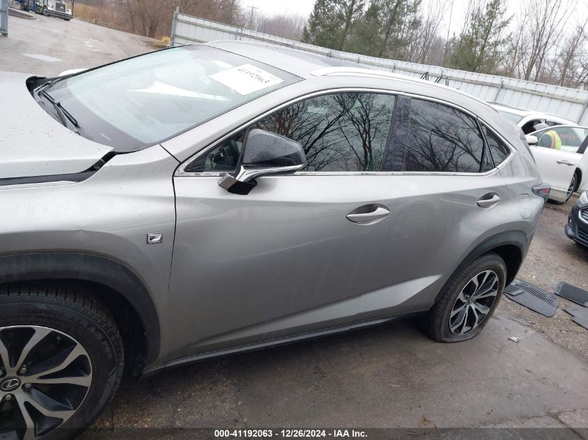 2016 Lexus Nx 200T F Sport VIN: JTJBARBZ3G2061215 Lot: 41192063