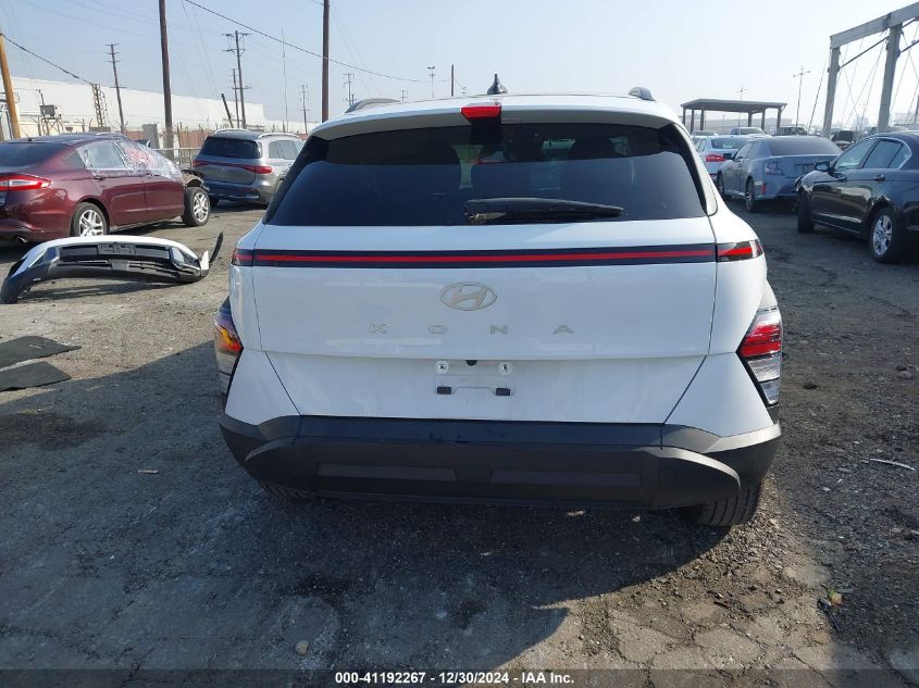 2024 Hyundai Kona Sel VIN: KM8HB3AB5RU065300 Lot: 41192267