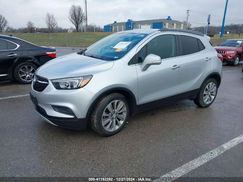 2019 Buick Encore Fwd Preferred VIN: KL4CJASB2KB701333 Lot: 41192292