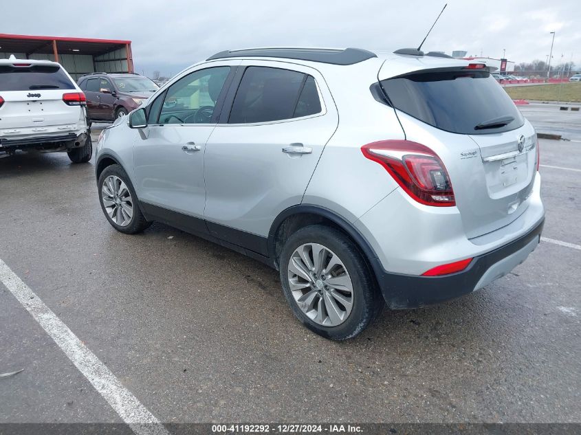 2019 Buick Encore Fwd Preferred VIN: KL4CJASB2KB701333 Lot: 41192292