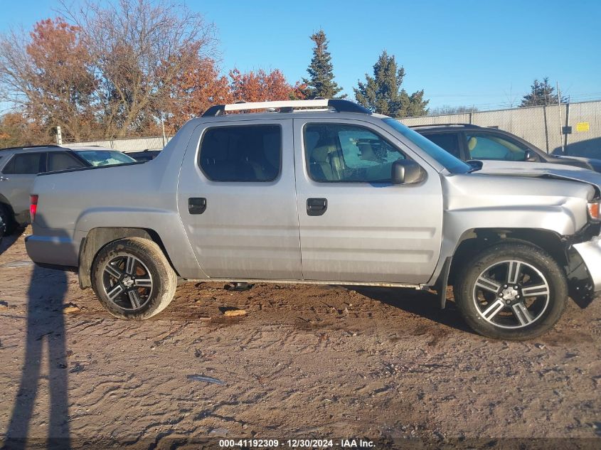 2014 Honda Ridgeline Sport VIN: 5FPYK1F71EB005635 Lot: 41192309