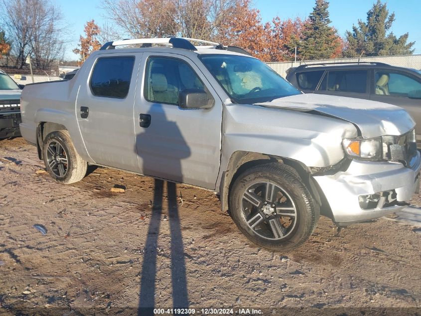 2014 Honda Ridgeline Sport VIN: 5FPYK1F71EB005635 Lot: 41192309