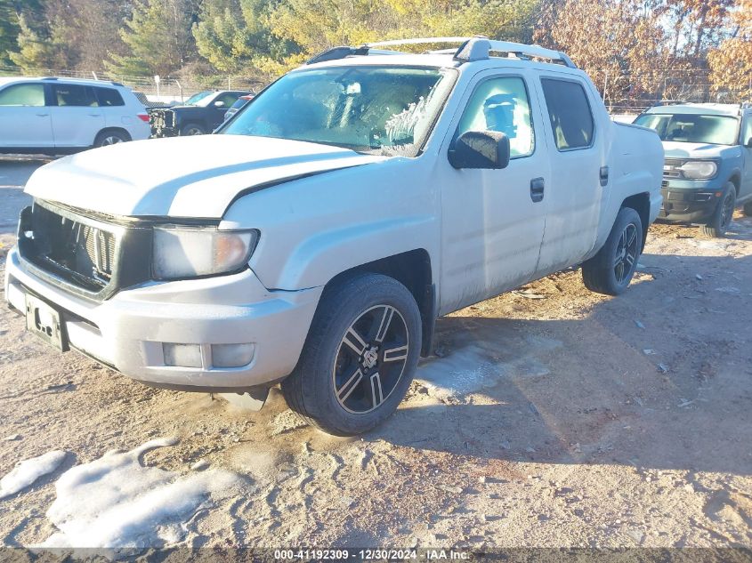 2014 Honda Ridgeline Sport VIN: 5FPYK1F71EB005635 Lot: 41192309