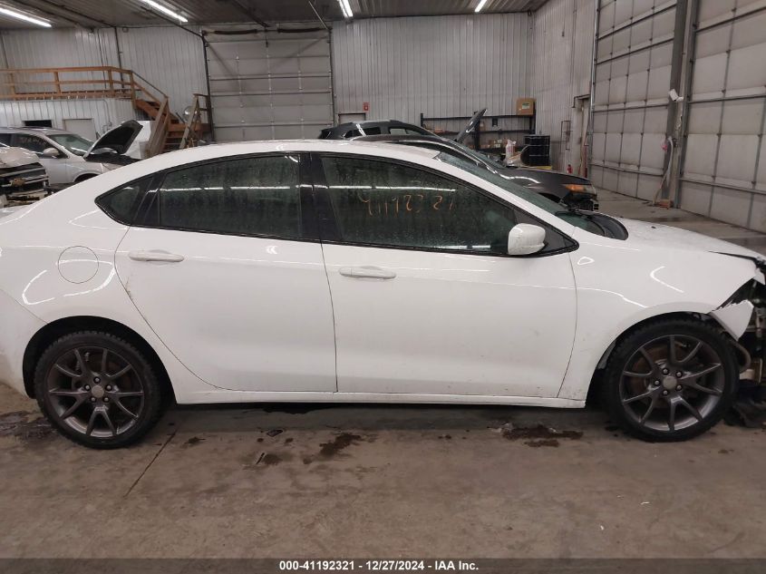 2016 Dodge Dart Se VIN: 1C3CDFAA5GD533576 Lot: 41192321