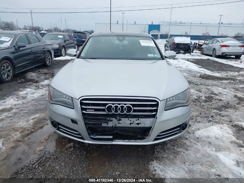 2014 Audi A8 L 4.0T VIN: WAUR2AFD8EN009098 Lot: 41192346