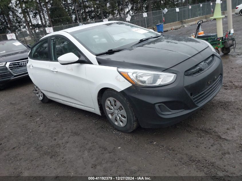 2016 Hyundai Accent Se VIN: KMHCT4AE6GU002971 Lot: 41192379