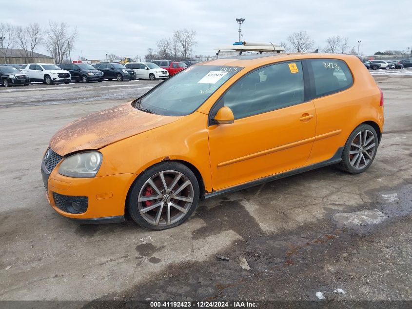 2007 Volkswagen Gti 2-Door/Fahrenheit VIN: WVWFV71K67W160864 Lot: 41192423