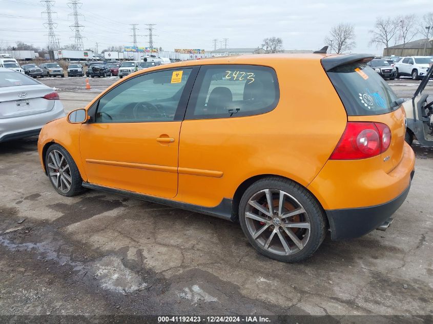 2007 Volkswagen Gti 2-Door/Fahrenheit VIN: WVWFV71K67W160864 Lot: 41192423