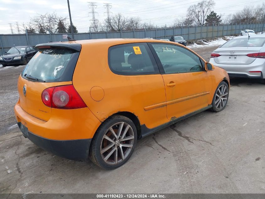 2007 Volkswagen Gti 2-Door/Fahrenheit VIN: WVWFV71K67W160864 Lot: 41192423