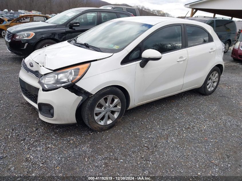 2013 Kia Rio Ex VIN: KNADN5A39D6214252 Lot: 41192519