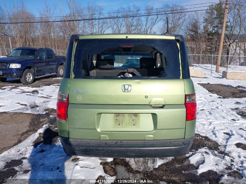 2006 Honda Element Ex-P VIN: 5J6YH177X6L013361 Lot: 41192535