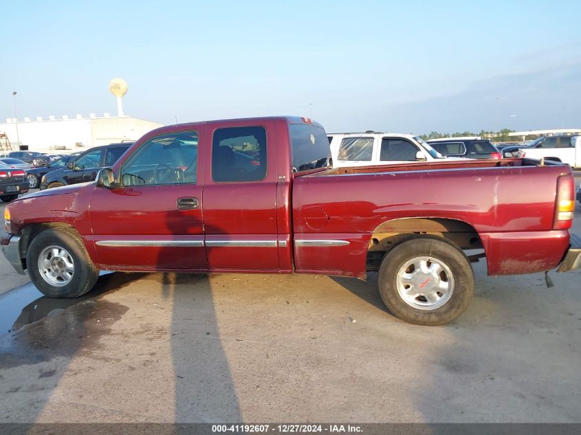 2001 GMC Sierra 1500 Sle VIN: 2GTEC19V411356877 Lot: 41192607