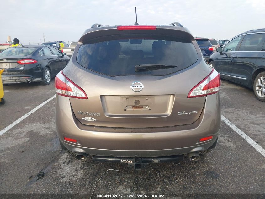 2013 Nissan Murano S/Sl/Le VIN: JN8AZ1MW1DW306176 Lot: 41192677