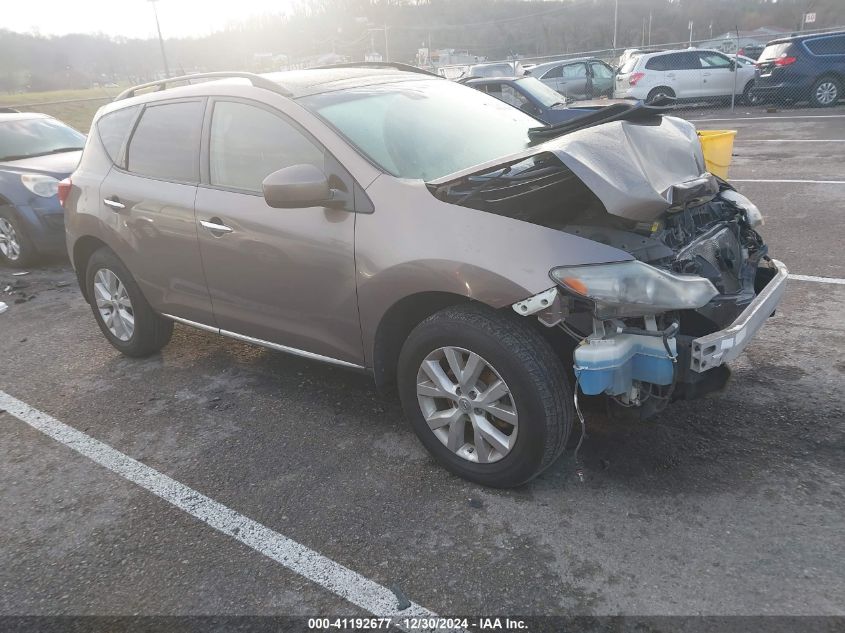 2013 Nissan Murano S/Sl/Le VIN: JN8AZ1MW1DW306176 Lot: 41192677