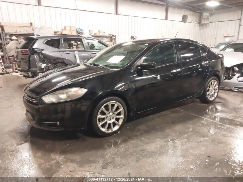 2013 Dodge Dart Limited VIN: 1C3CDFCA0DD204714 Lot: 41192712