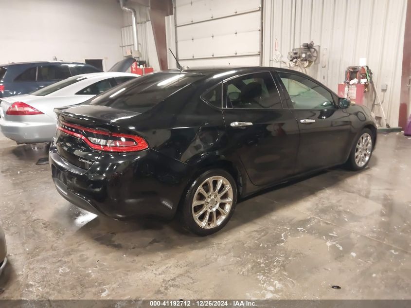 2013 Dodge Dart Limited VIN: 1C3CDFCA0DD204714 Lot: 41192712