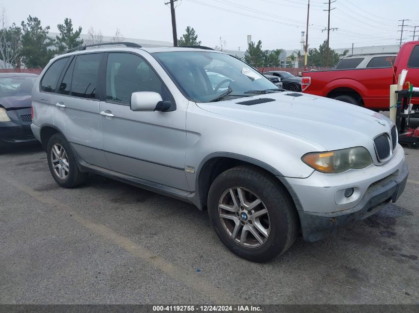 2005 BMW X5 3.0I VIN: 5UXFA13505LY07093 Lot: 41192755