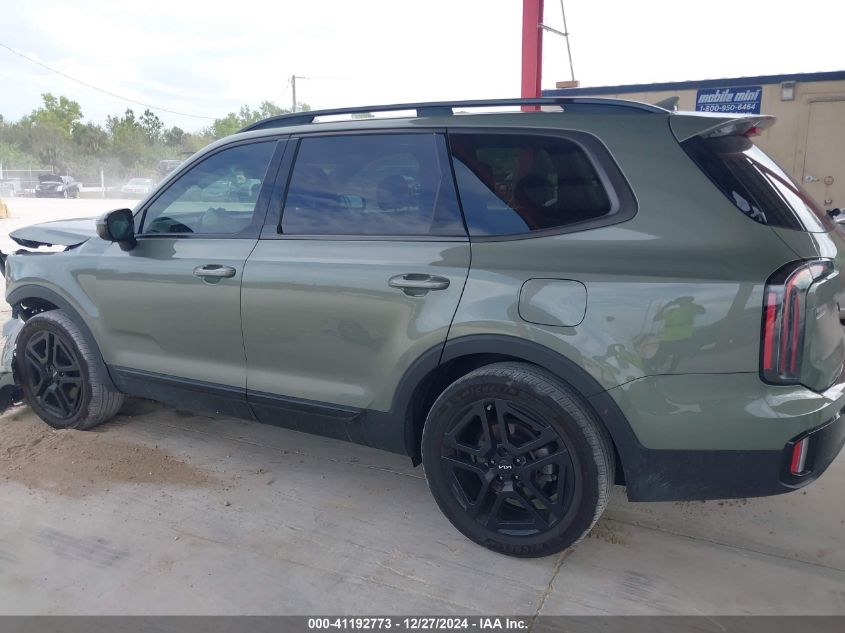 2024 Kia Telluride Sx X-Line VIN: 5XYP5DGC3RG439093 Lot: 41192773