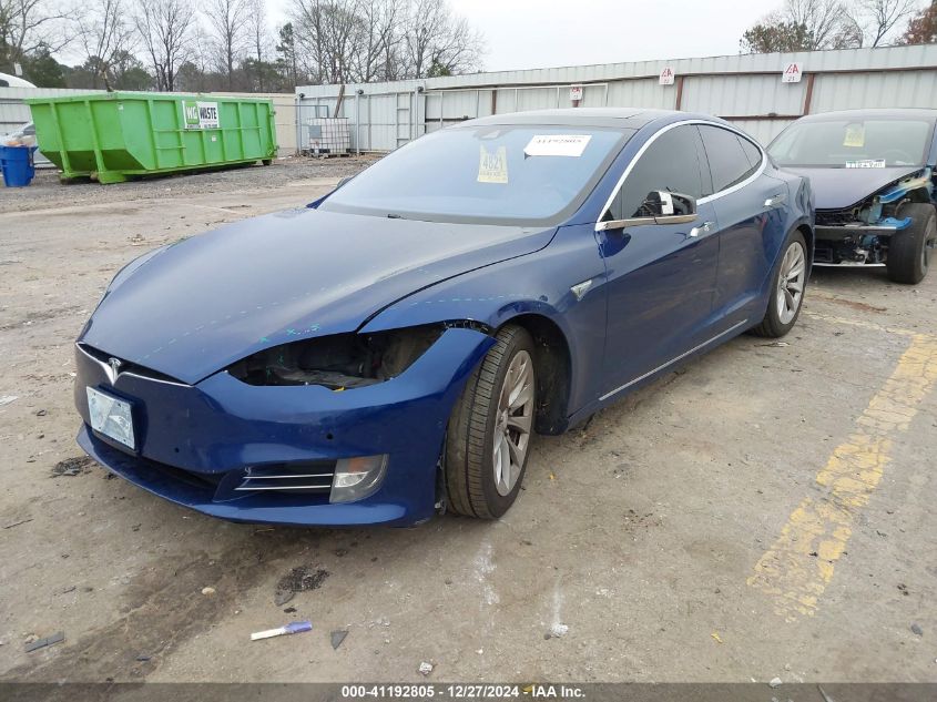 2016 Tesla Model S 60D/70D/75D/85D/90D VIN: 5YJSA1E22GF149866 Lot: 41192805