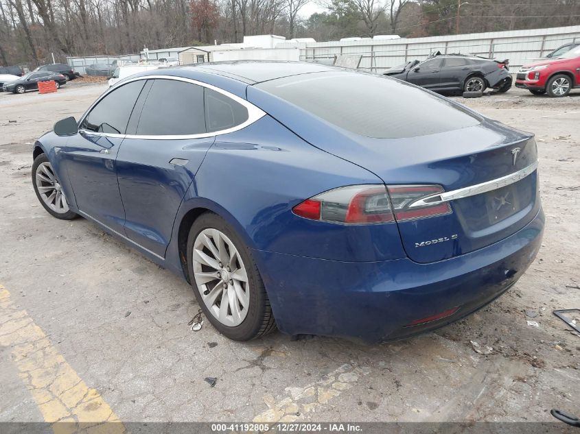 2016 Tesla Model S 60D/70D/75D/85D/90D VIN: 5YJSA1E22GF149866 Lot: 41192805