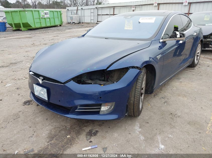 2016 Tesla Model S 60D/70D/75D/85D/90D VIN: 5YJSA1E22GF149866 Lot: 41192805