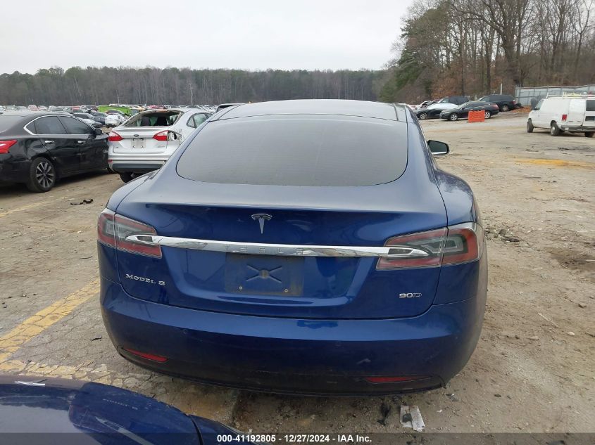 2016 Tesla Model S 60D/70D/75D/85D/90D VIN: 5YJSA1E22GF149866 Lot: 41192805