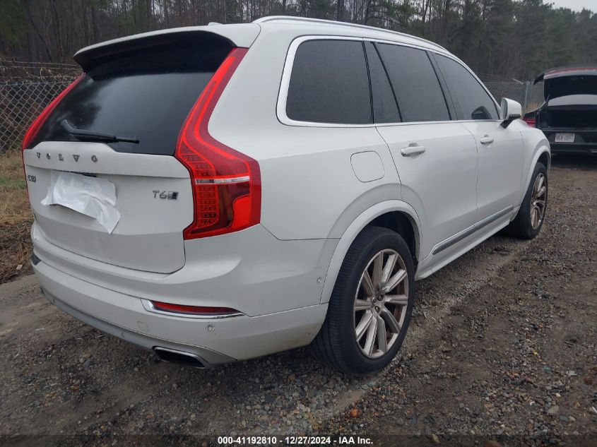 2016 Volvo Xc90 T6 Inscription VIN: YV4A22PL0G1015271 Lot: 41192810