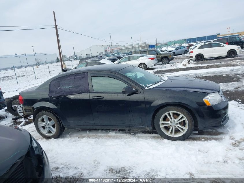 2013 Dodge Avenger Se VIN: 1C3CDZAB3DN564342 Lot: 41192817