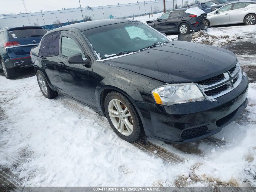 2013 Dodge Avenger Se VIN: 1C3CDZAB3DN564342 Lot: 41192817