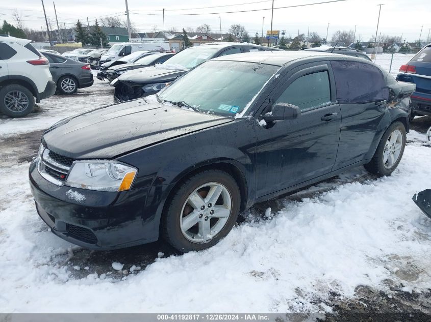 2013 Dodge Avenger Se VIN: 1C3CDZAB3DN564342 Lot: 41192817