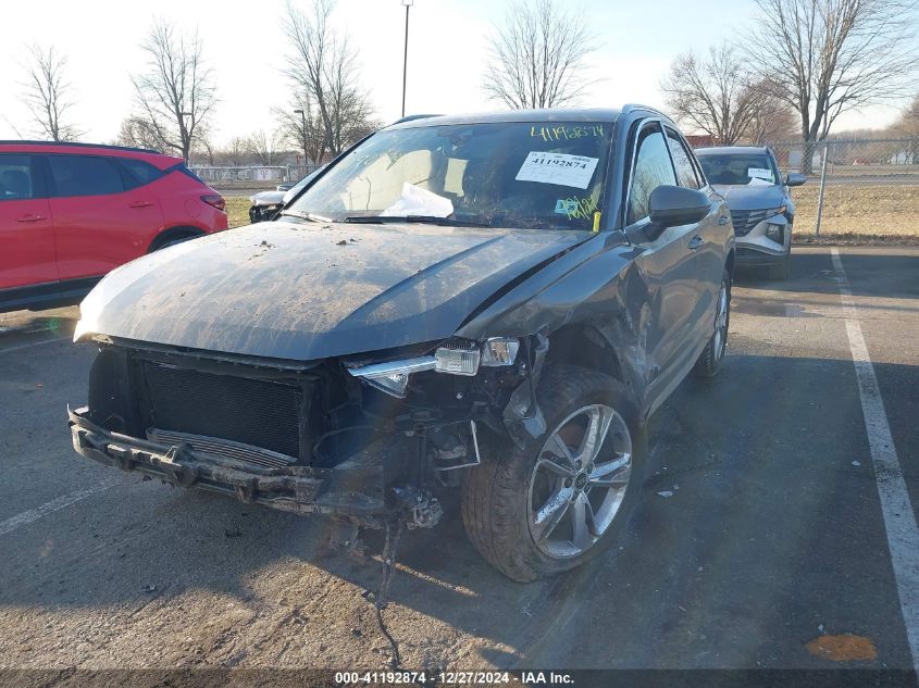 2021 Audi Q3 Premium 45 Tfsi S Line Quattro Tiptronic VIN: WA1DECF37M1075942 Lot: 41192874