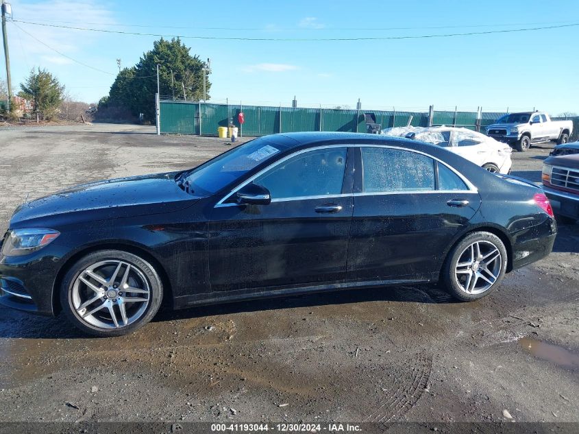 2015 Mercedes-Benz S 550 550 VIN: WDDUG8CB5FA202527 Lot: 41193044