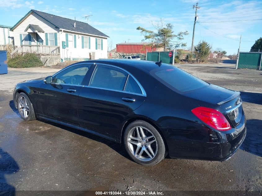 2015 Mercedes-Benz S 550 550 VIN: WDDUG8CB5FA202527 Lot: 41193044