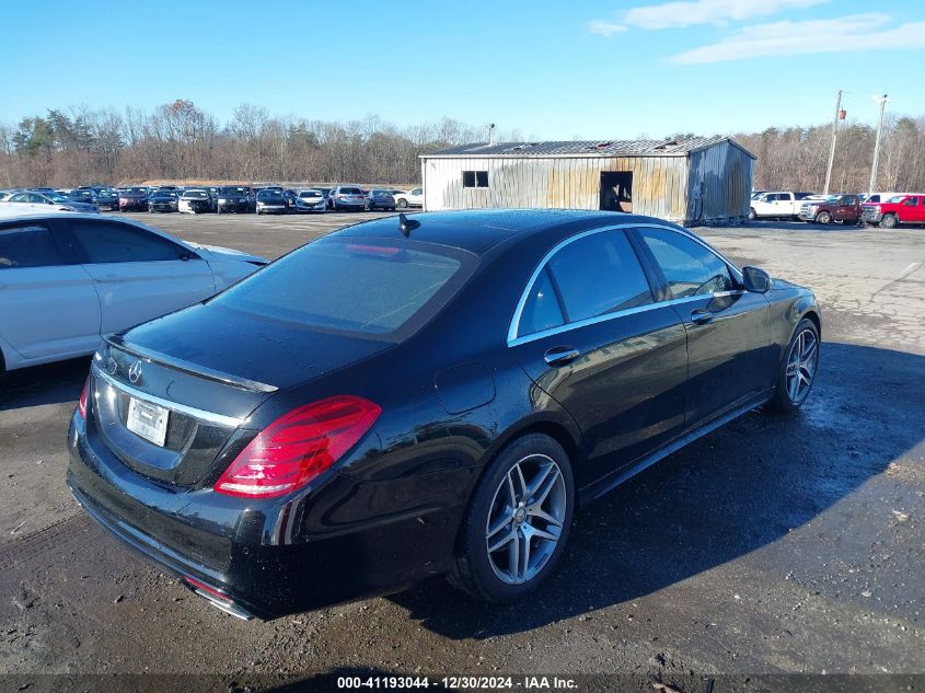 2015 Mercedes-Benz S 550 550 VIN: WDDUG8CB5FA202527 Lot: 41193044