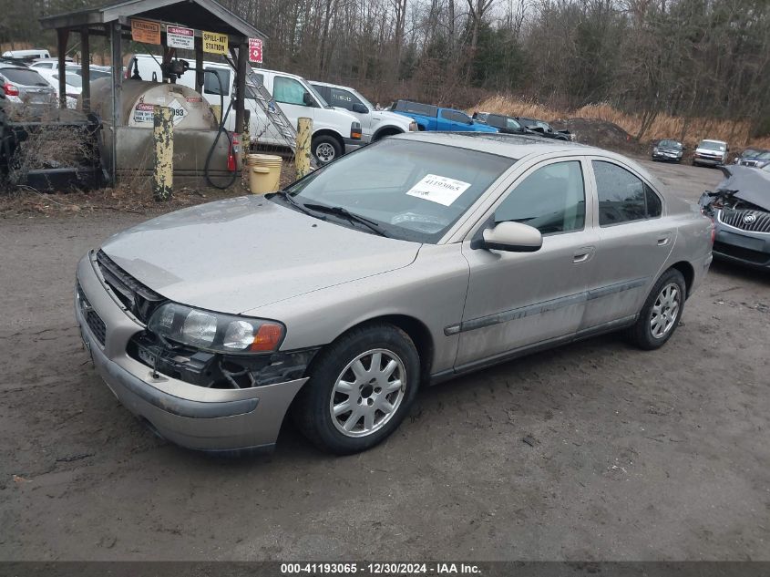 2001 Volvo S60 2.4 VIN: YV1RS61R012013431 Lot: 41193065