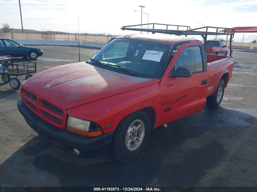 1998 Dodge Dakota Slt/Sport VIN: 1B7GG22Y7WS506155 Lot: 41193073