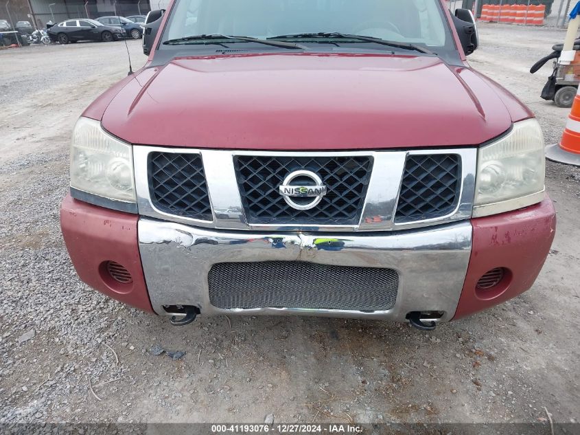 2005 Nissan Titan Se VIN: 1N6AA06A45N515446 Lot: 41193076