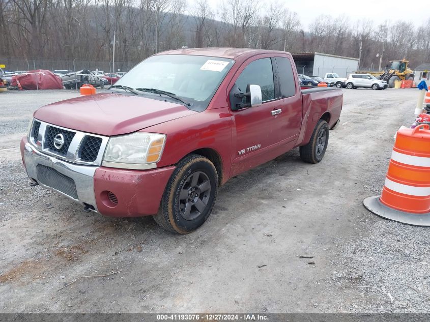 2005 Nissan Titan Se VIN: 1N6AA06A45N515446 Lot: 41193076