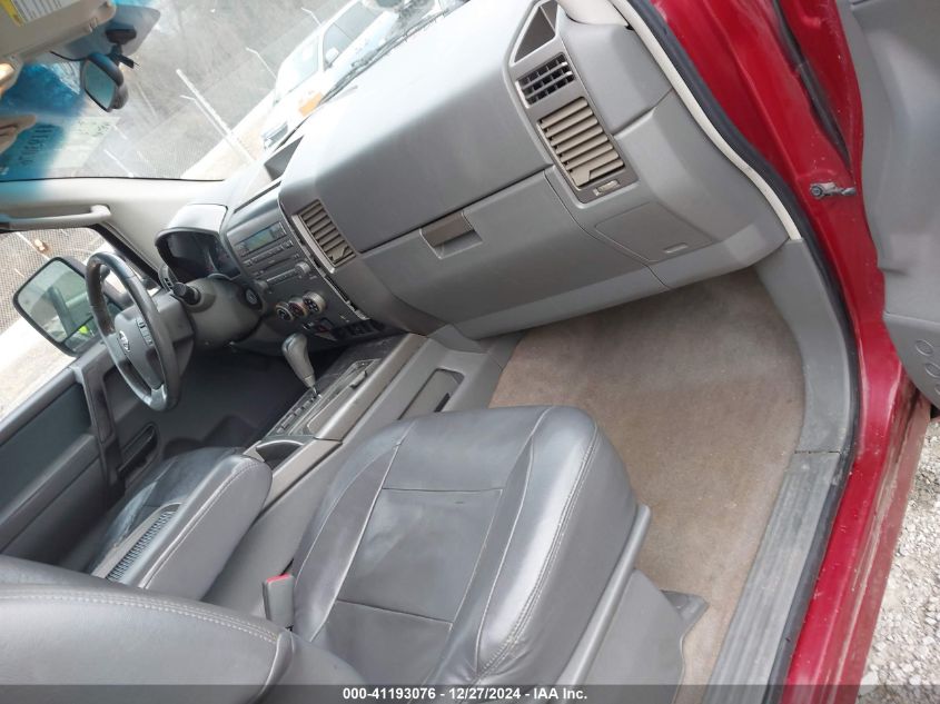 2005 Nissan Titan Se VIN: 1N6AA06A45N515446 Lot: 41193076