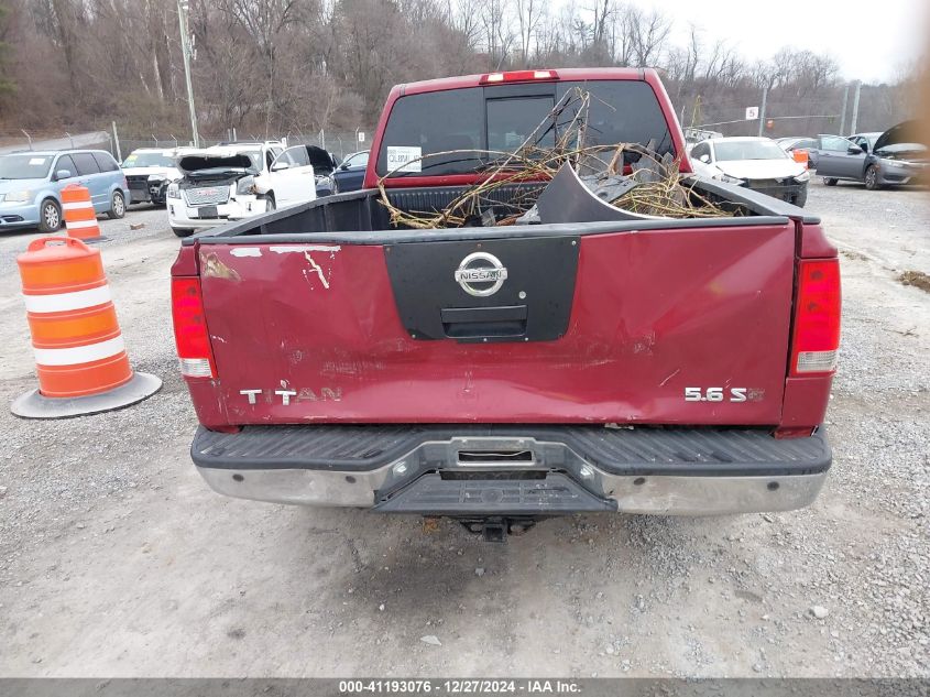 2005 Nissan Titan Se VIN: 1N6AA06A45N515446 Lot: 41193076