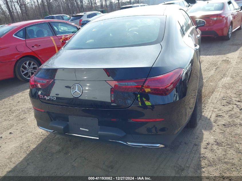 2025 Mercedes-Benz Cla 250 Coupe VIN: W1K5J4GB2SN516017 Lot: 41193082