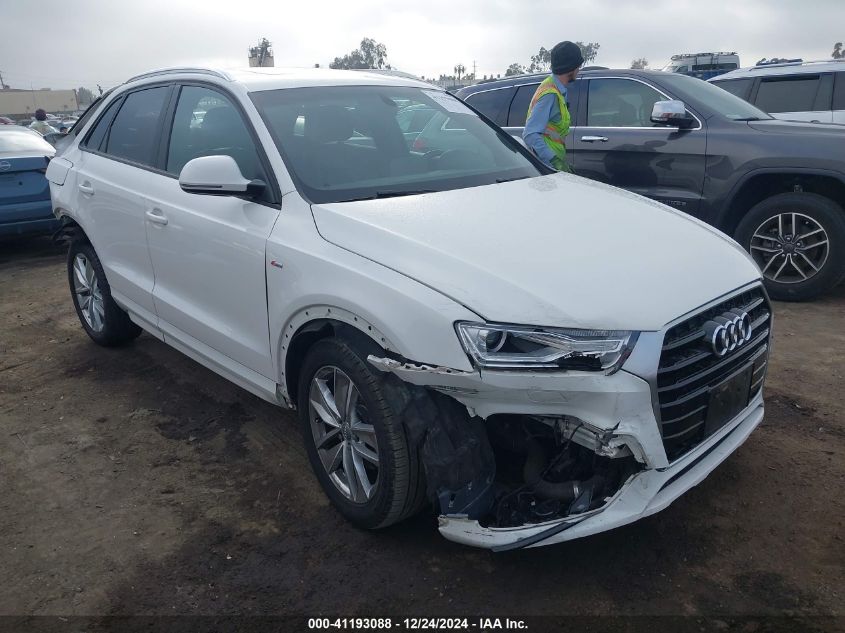 2018 Audi Q3 2.0T Premium/2.0T Sport Premium VIN: WA1BCCFSXJR025098 Lot: 41193088