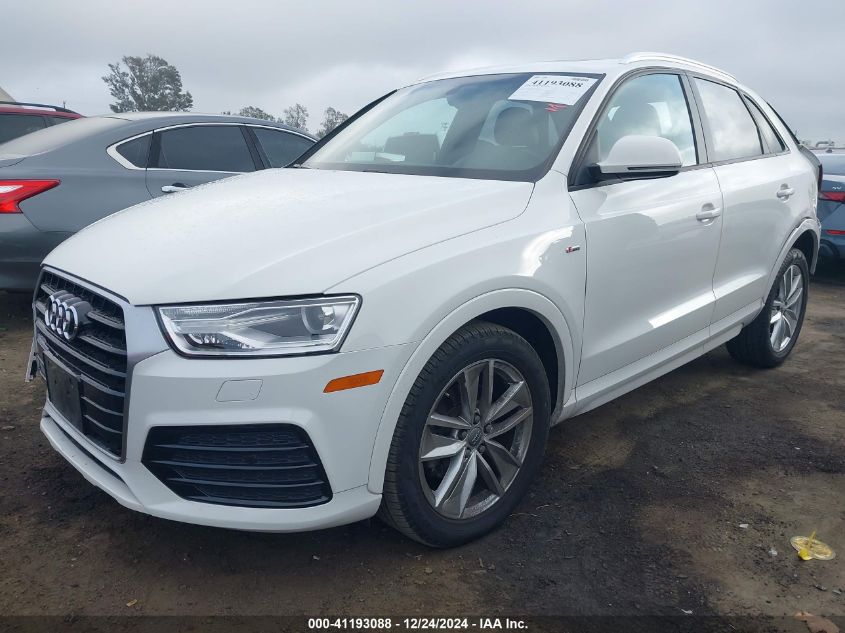 2018 Audi Q3 2.0T Premium/2.0T Sport Premium VIN: WA1BCCFSXJR025098 Lot: 41193088