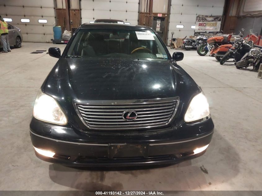 2005 Lexus Ls 430 VIN: JTHBN36F755006765 Lot: 41193142